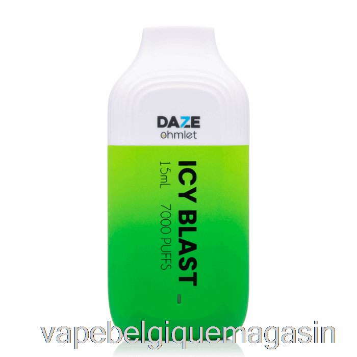 Vape Juice 7 Daze Ohmlet 7000 Souffle Glacé Jetable
